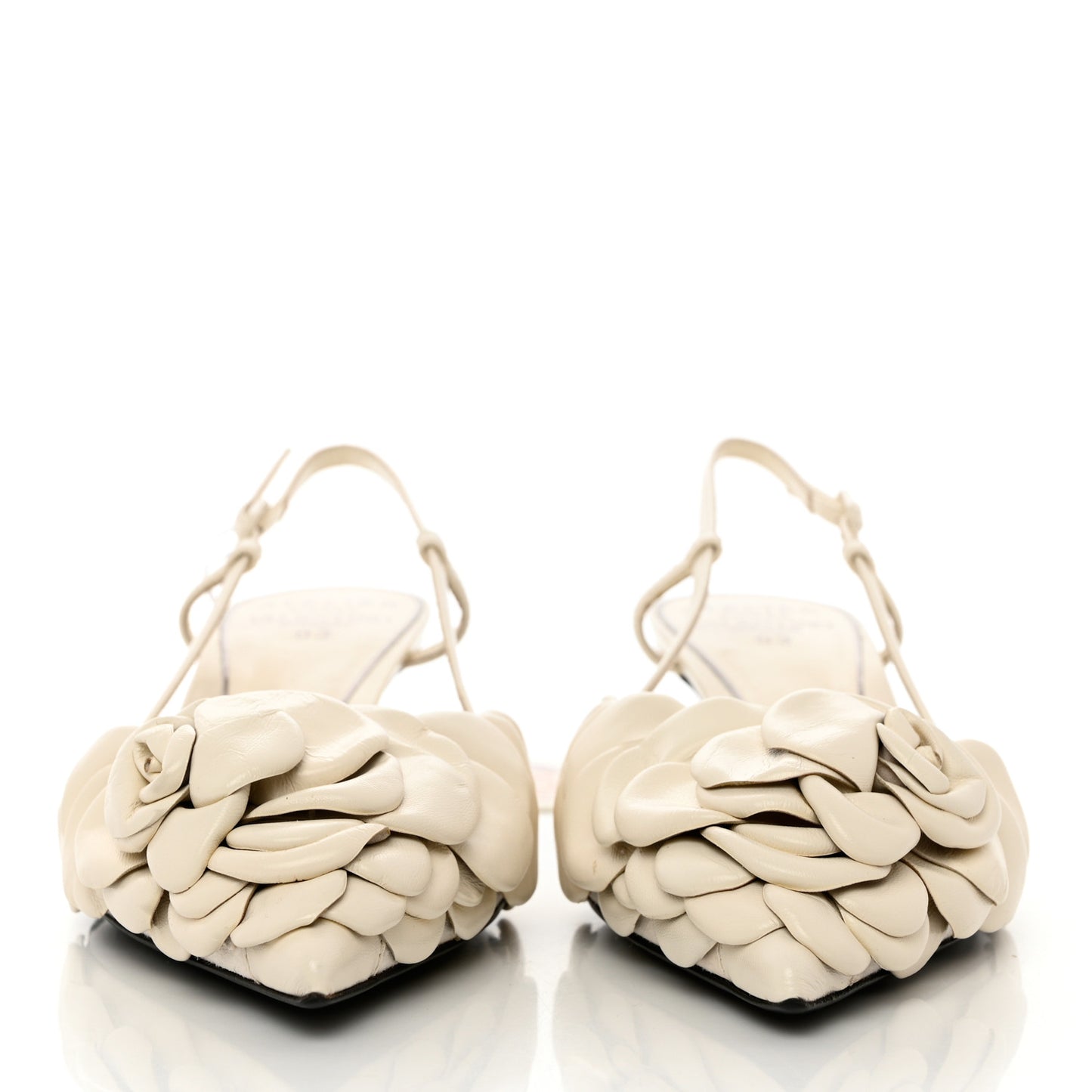 Kidskin Atelier 03 Rose Edition Slingback 40mm Pumps 38.5 Avorio