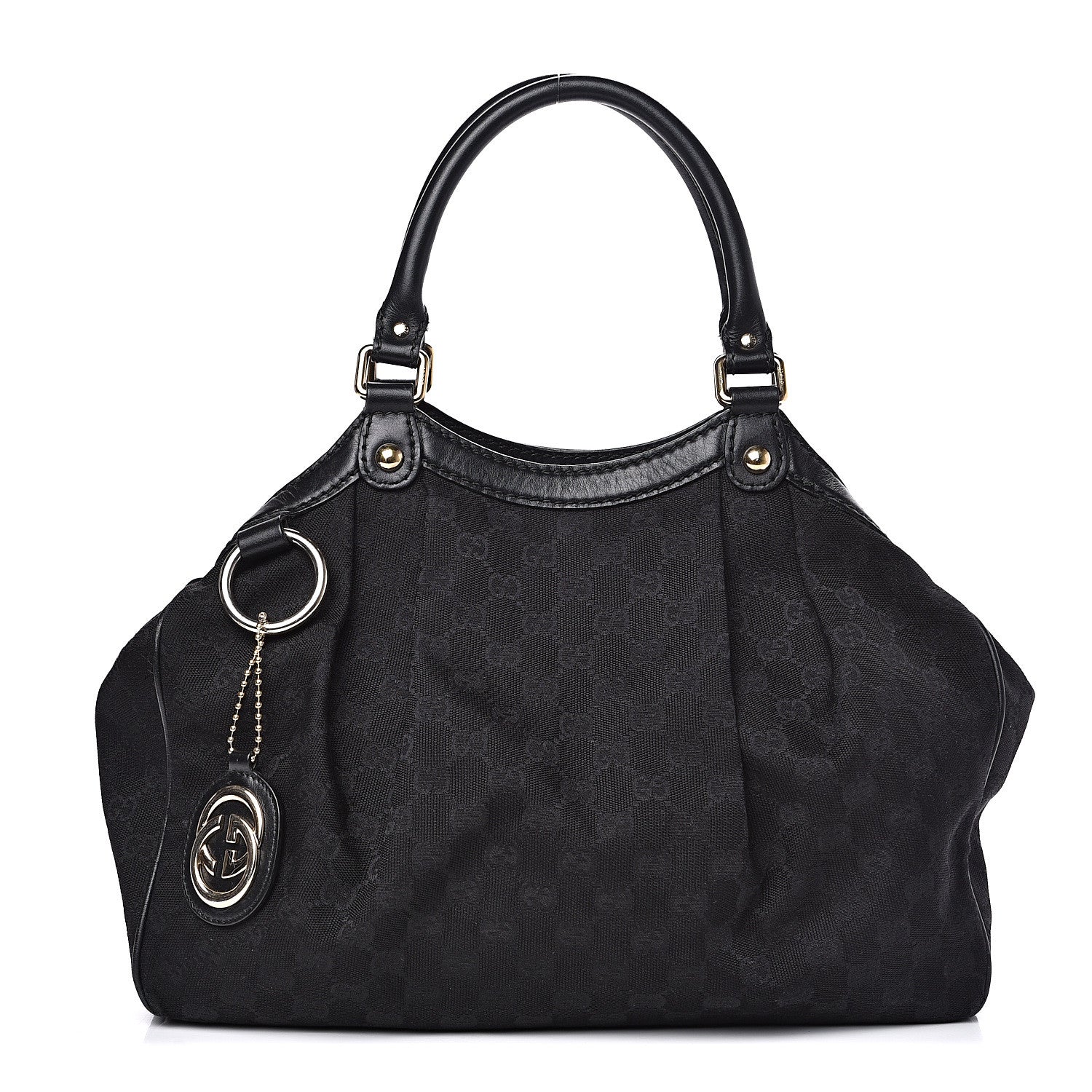 Gucci Monogram Medium Sukey Black 1 of 15