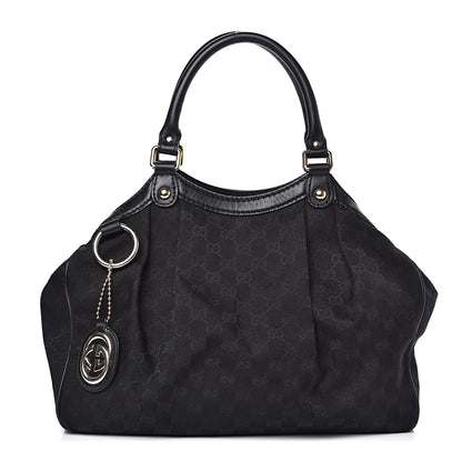 Gucci Monogram Medium Sukey Black 1 of 15