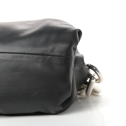 Bottega Veneta Calfskin The Pouch Chain Black 8 of 10