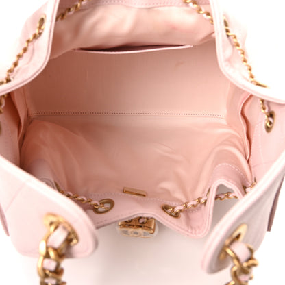 Chanel Caviar Quilted Small Chanel 25 Handbag Light Pink 9 of 21