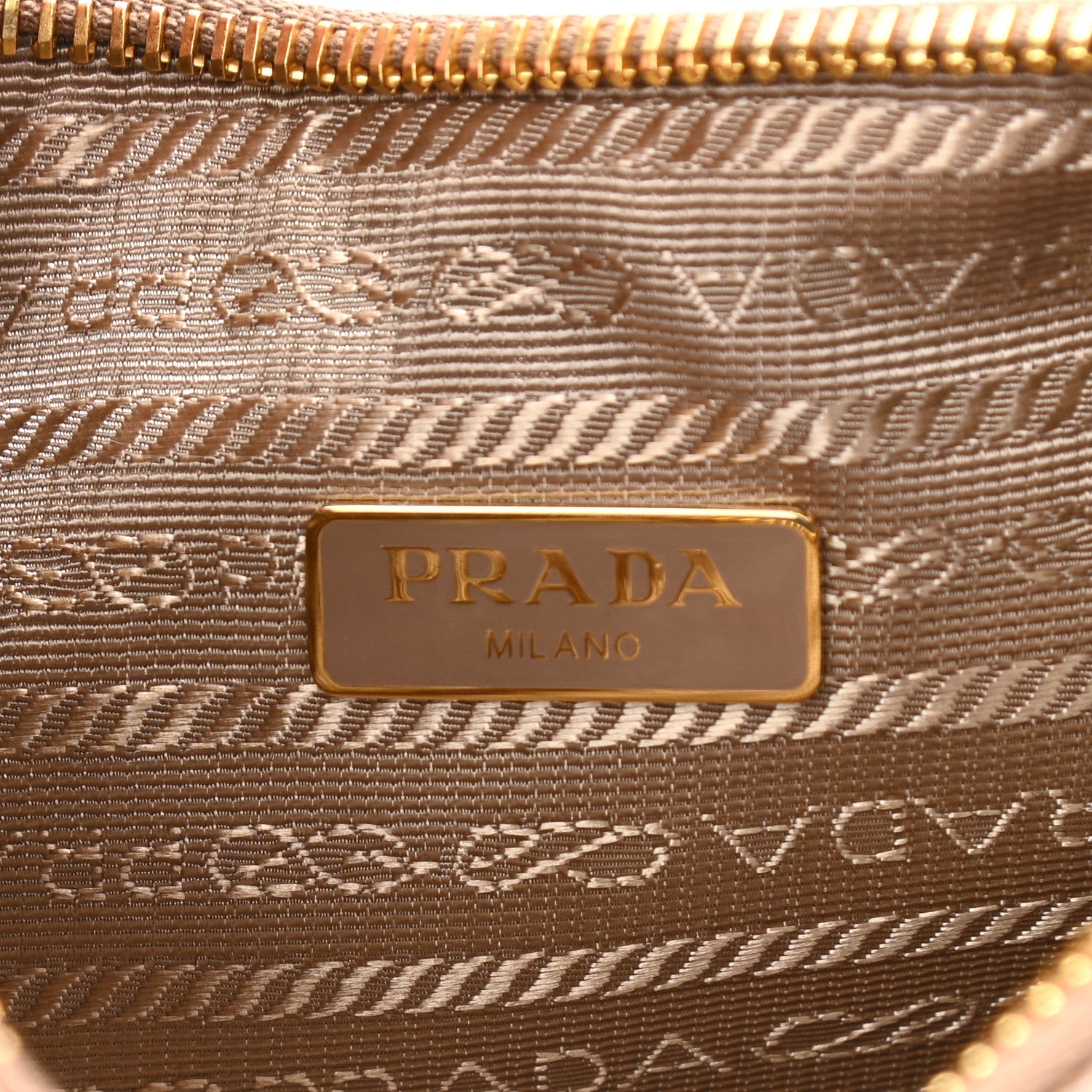 Prada Saffiano Re-Edition 2005 Shoulder Bag Cammeo Beige 5 of 11