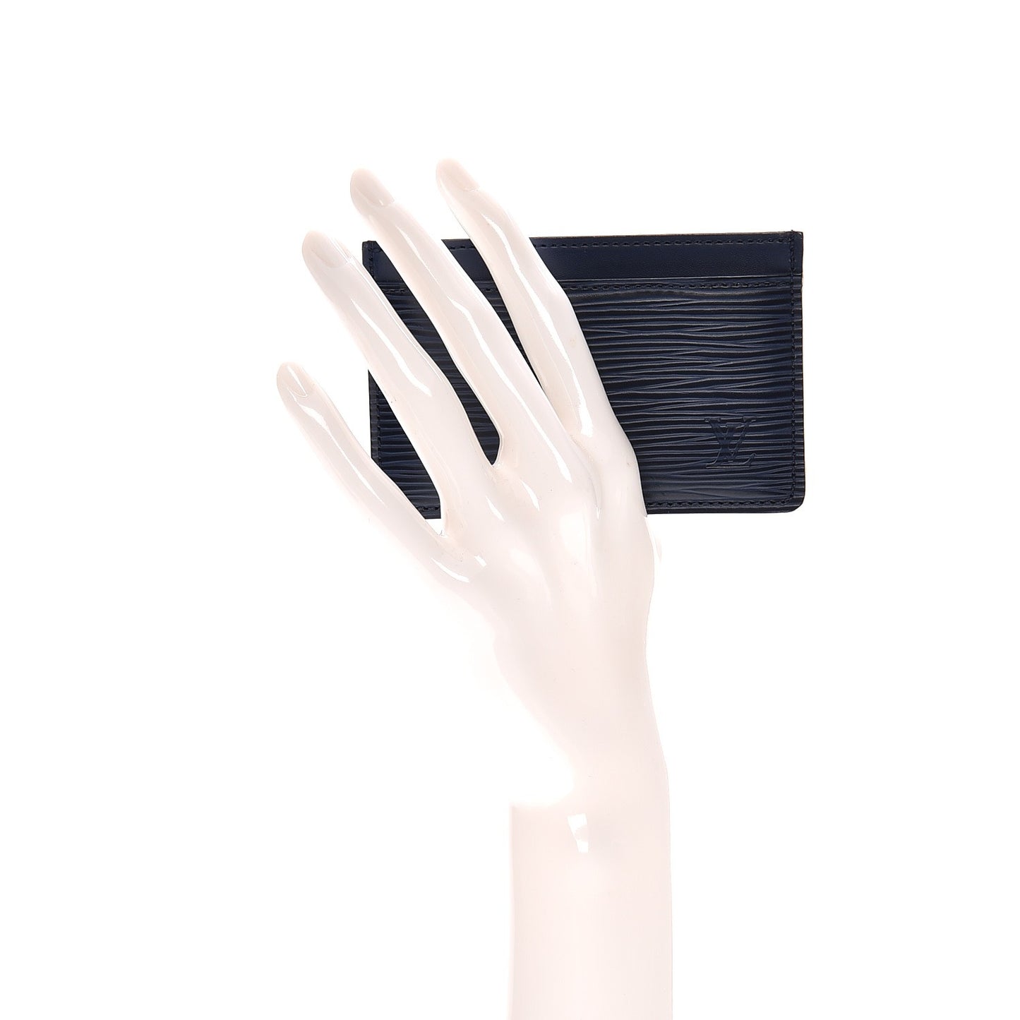 Epi Card Holder Indigo