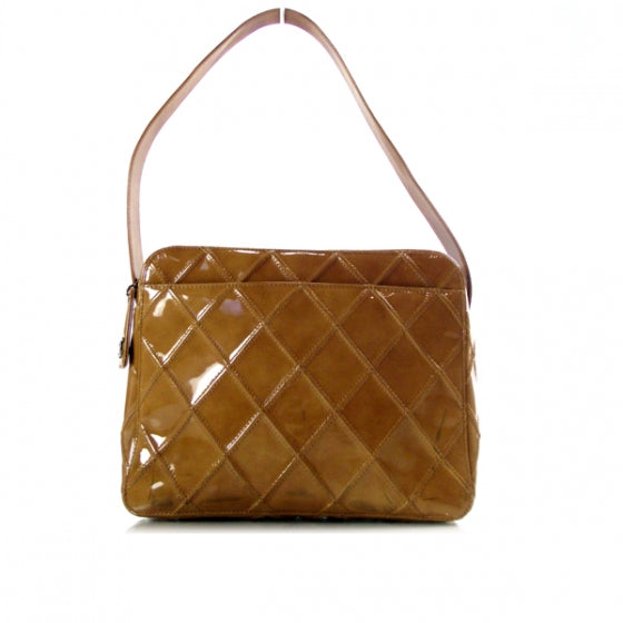 Chanel Patent Diamond Stitch Shoulder Bag 1 of 11