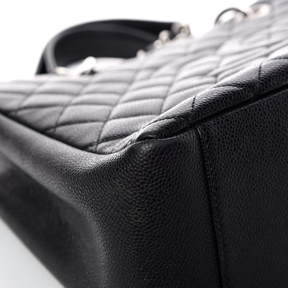 Chanel Caviar Quilted Grand Shopping Tote GST Black 9 of 13