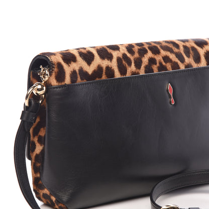 Christian Louboutin Pony Hair Leopard Print Rougissime Clutch 17 of 18