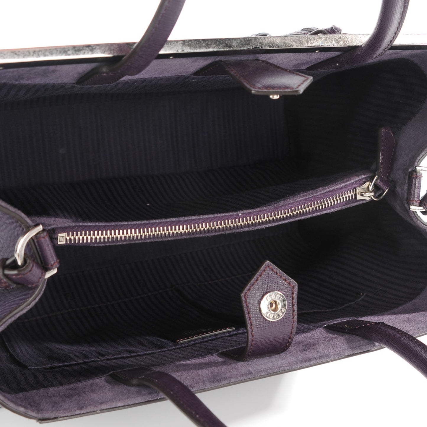 Vitello Elite Medium 2Jours Tote Amethyst