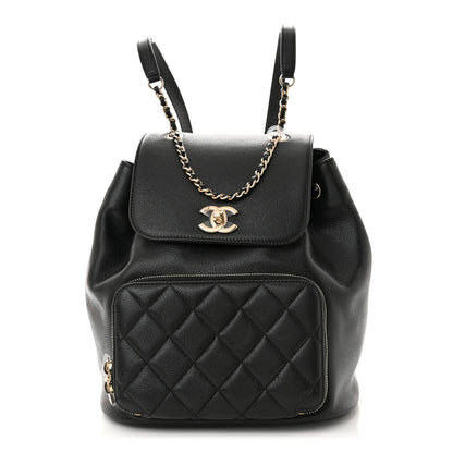 Chanel Caviar Quilted Business Affinity Backpack Black 1 of 10