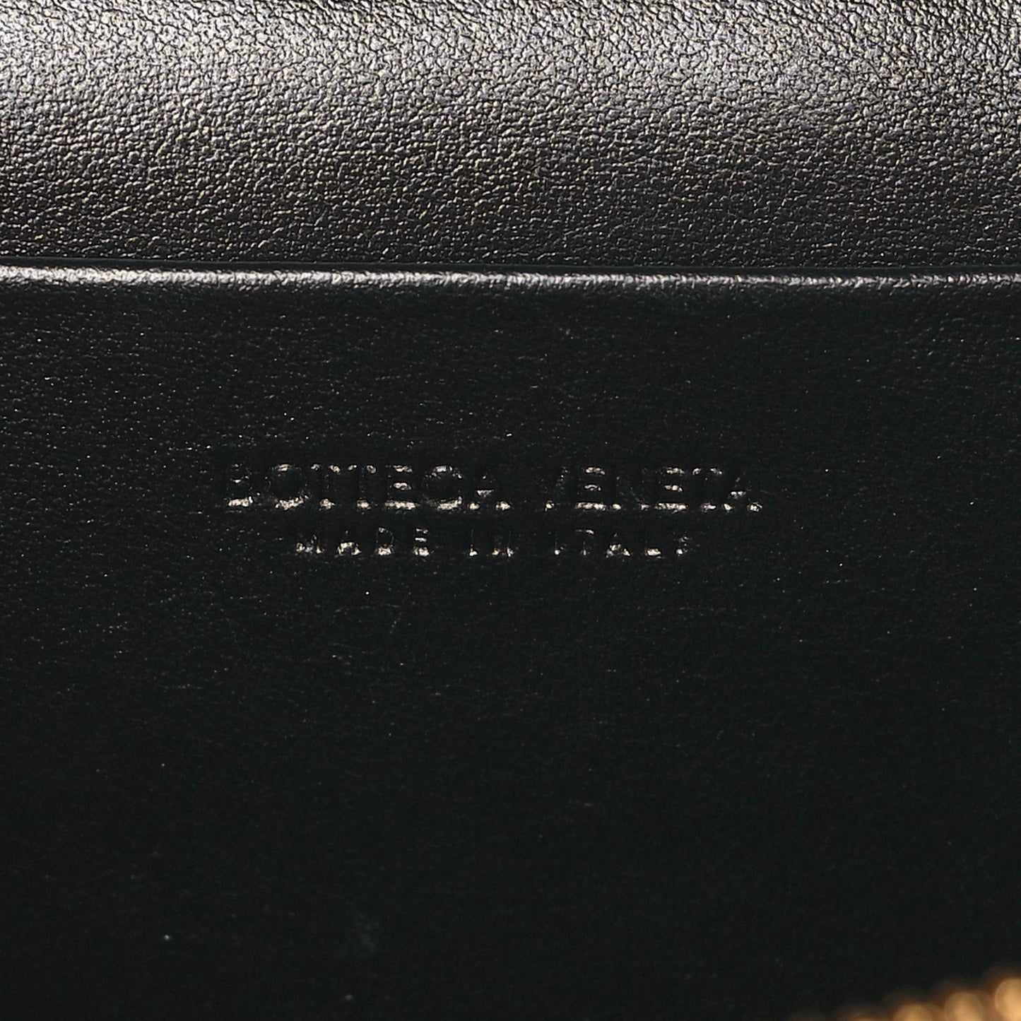 Calfskin Intrecciato Bang Bang Vanity Case Black