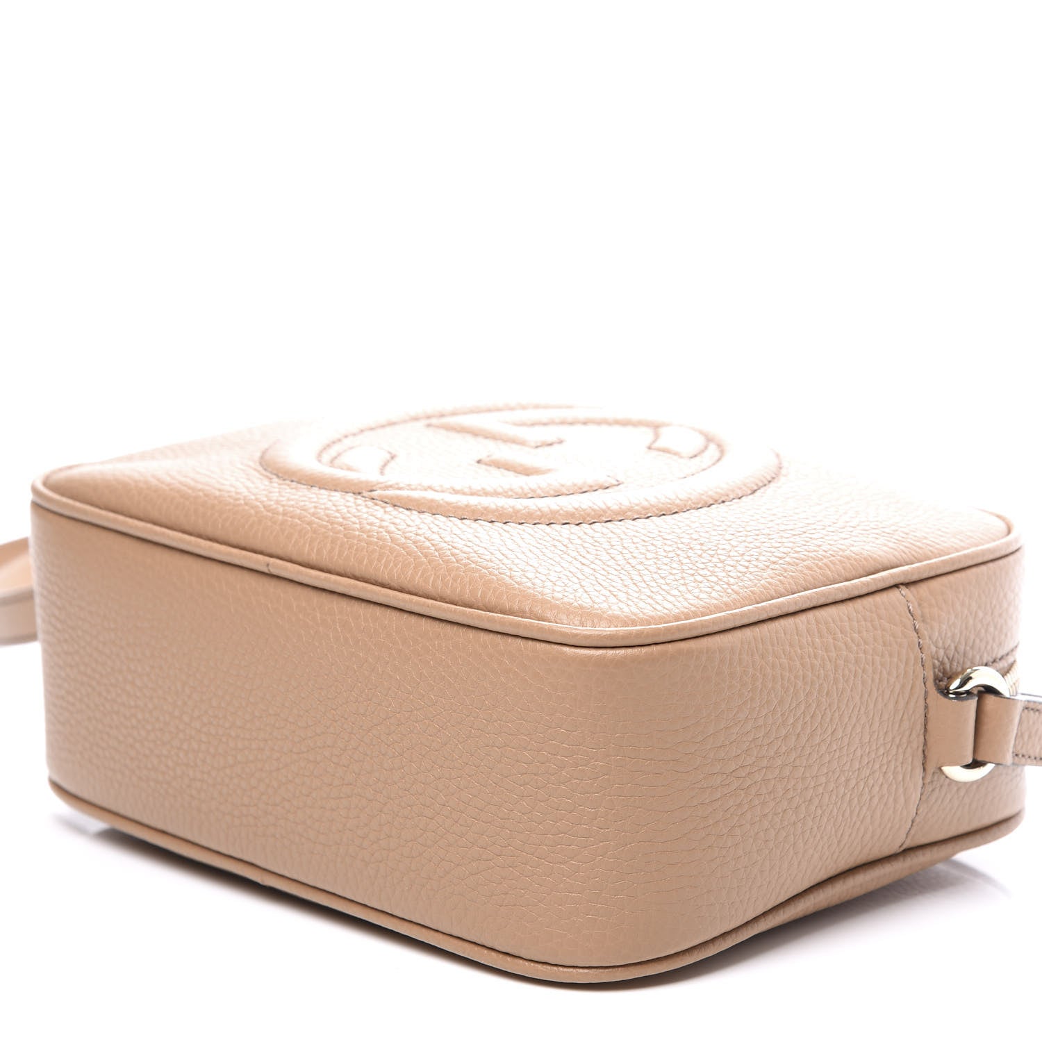 Gucci Pebbled Calfskin Small Soho Disco Bag Camelia 6 of 10