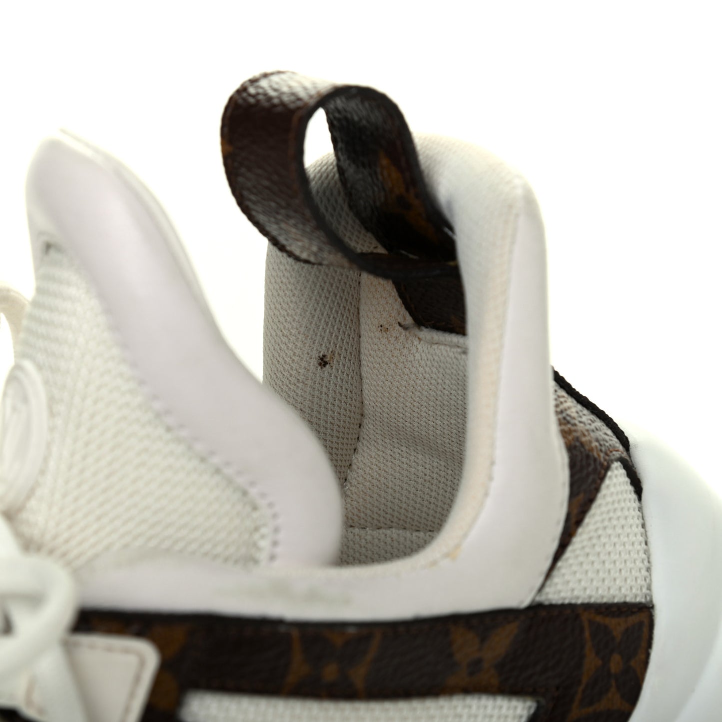Patent Monogram LV Archlight Sneakers 37.5 White