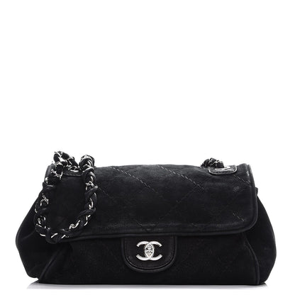 Chanel Suede Ultimate Stitch Flap Black 1 of 10