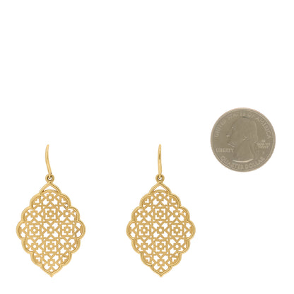 Tiffany 18K Yellow Gold Paloma Picasso Marrakesh Earrings 2 of 4