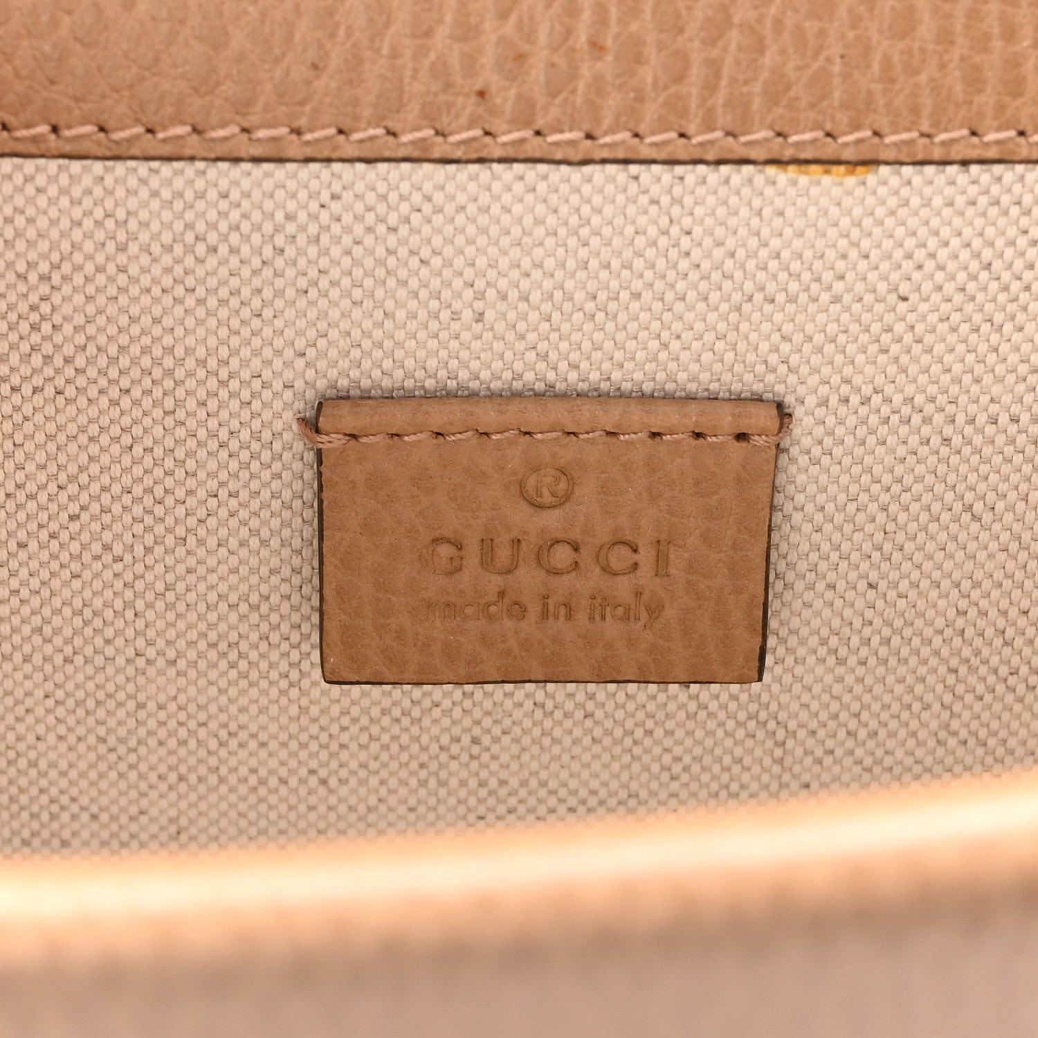 Gucci Dollar Calfskin Crystal Mini Dionysus Shoulder Bag Natural Tan Black Diamond 6 of 10