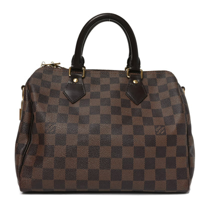 Louis Vuitton Damier Ebene Speedy Bandouliere 25 1 of 10