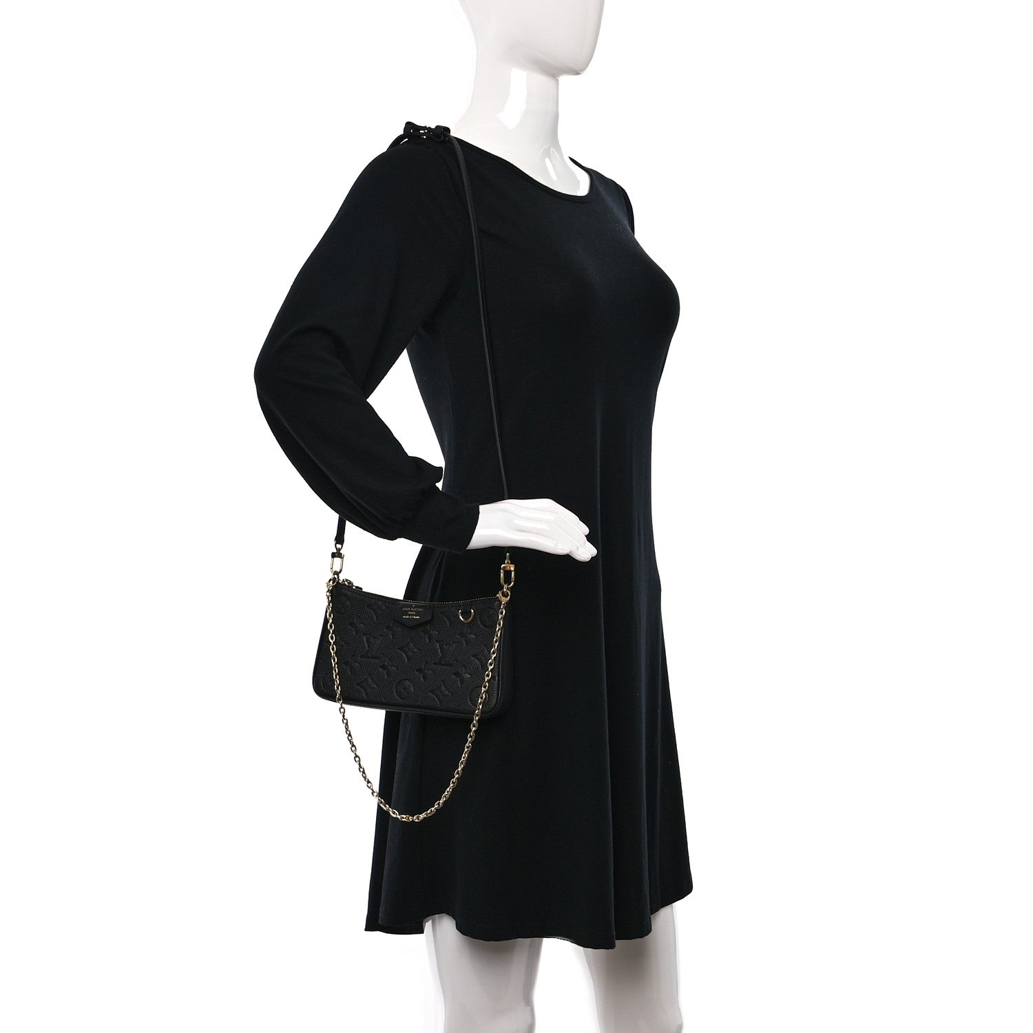 Louis Vuitton Empreinte Easy Pouch On Strap Black 2 of 9
