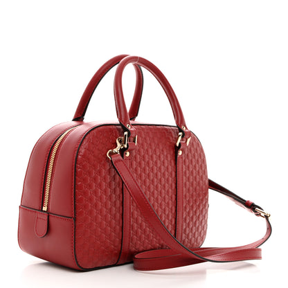 Gucci Soft Microguccissima Medium Crossbody Bag Rosso 3 of 12