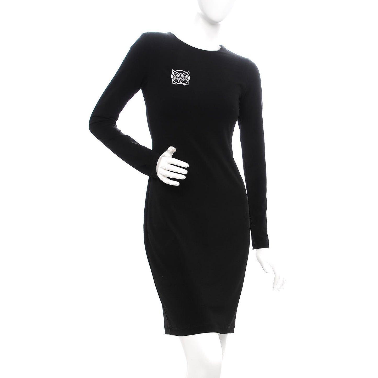 Strass Crystal Owl CC Brooch Purple Ruthenium