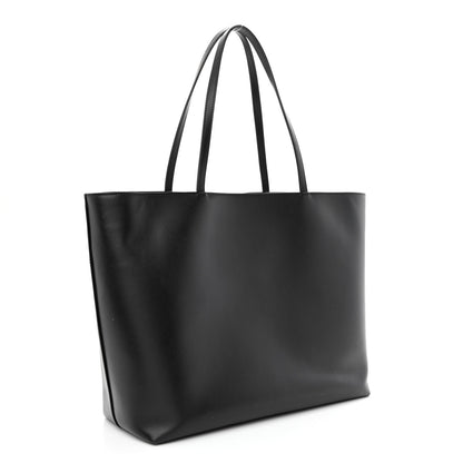 Dolce & Gabbana Calfskin DG Logo Shopper Tote Black 3 of 11