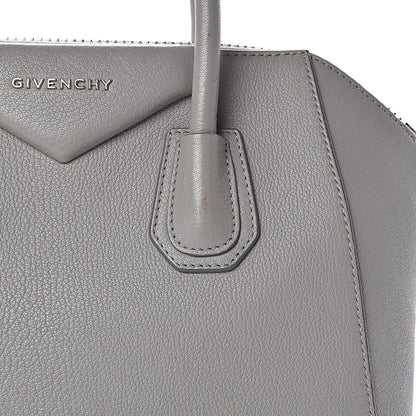 Givenchy Sugar Goatskin Small Antigona Pearl Grey 12 of 23