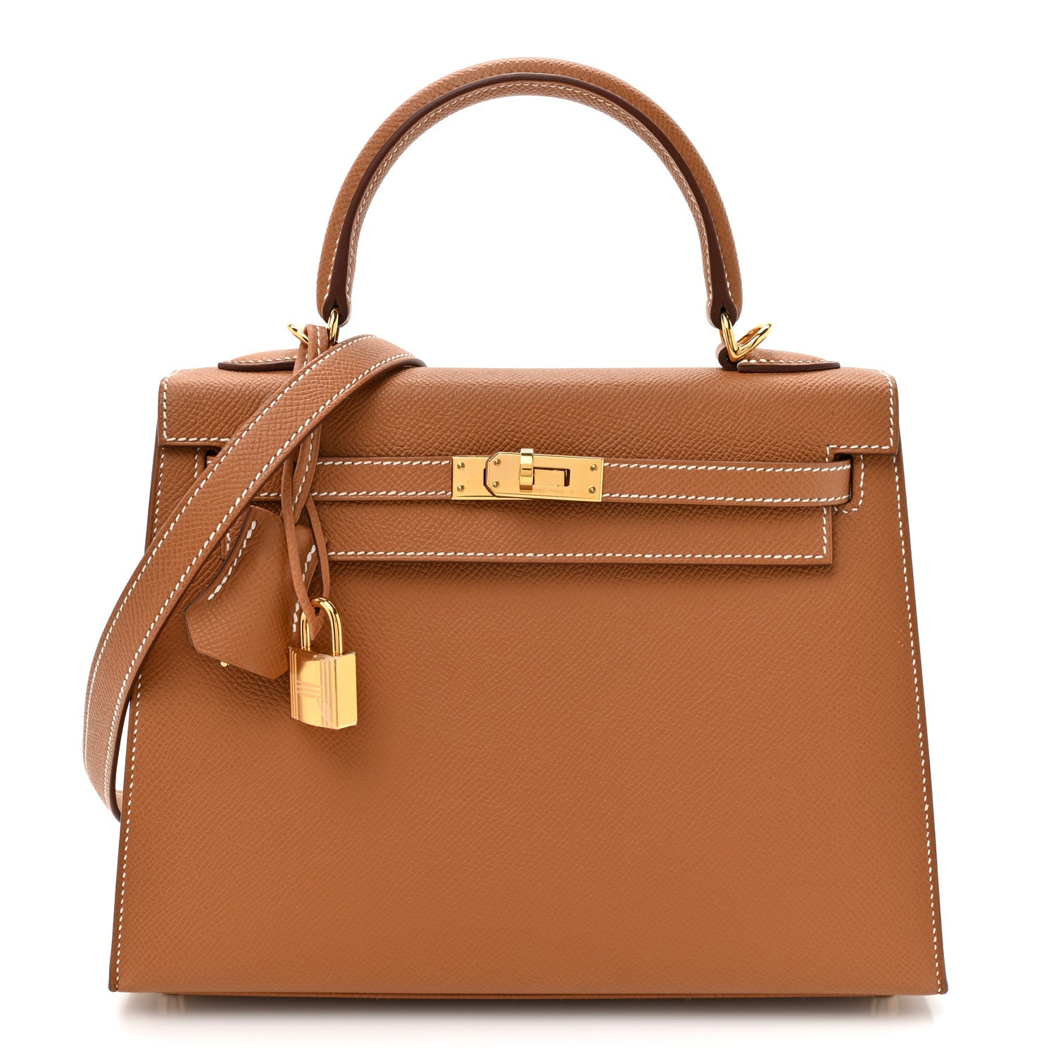 Hermes Epsom Kelly Sellier 25 Gold 1 of 12