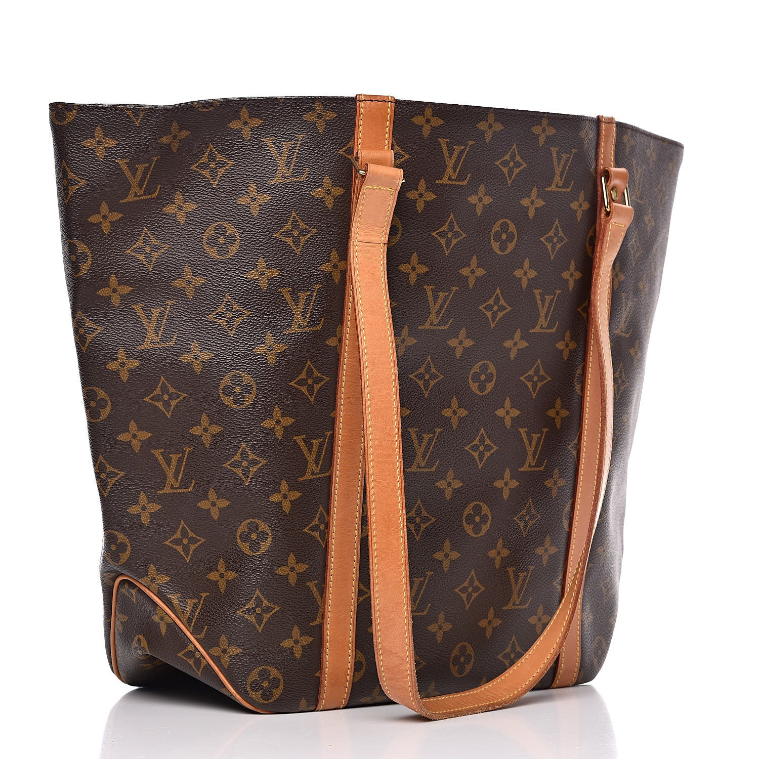 Louis Vuitton Monogram Sac Shopping Tote 3 of 12