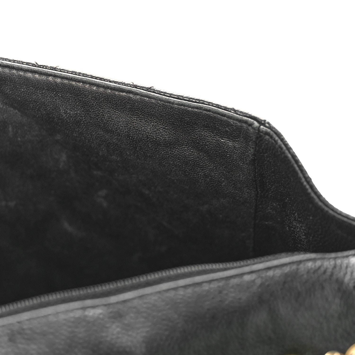 Chanel Caviar Quilted Jumbo Single Flap Black 11 of 11
