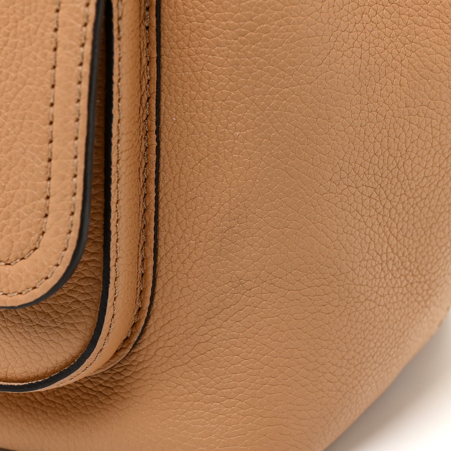 Louis Vuitton Calfskin Lockme Bucket MM Arizona Beige 24 of 27
