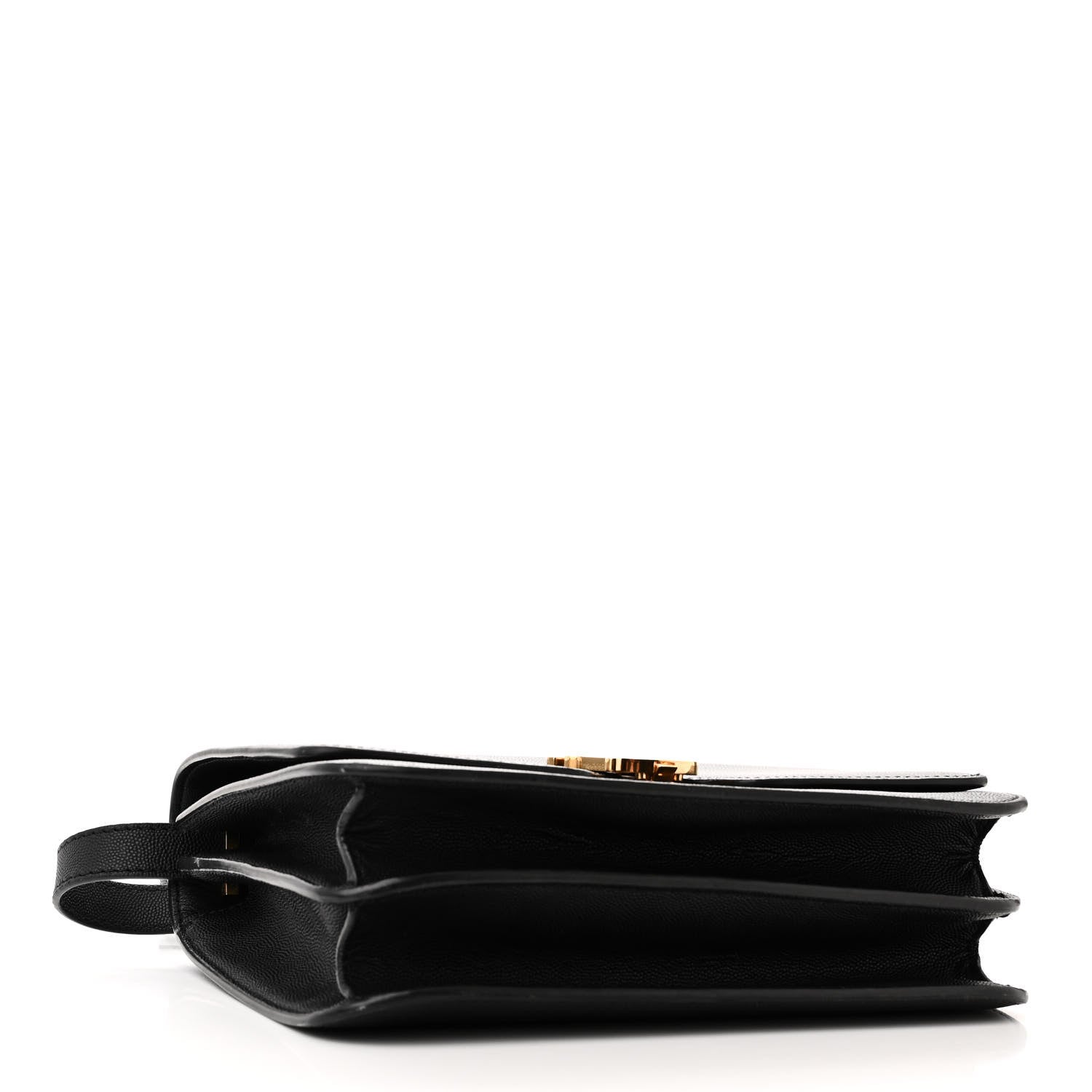 Burberry Grained Calfskin Medium TB Bag Black 4 of 10