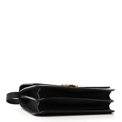 Burberry Grained Calfskin Medium TB Bag Black 4 of 10