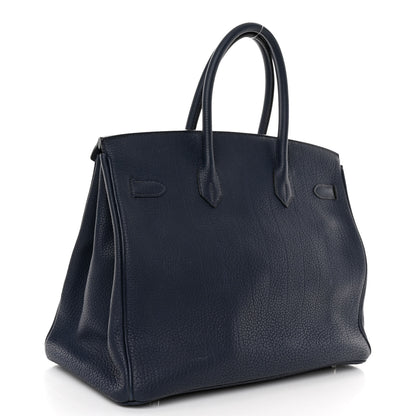 Hermes Fjord Birkin 35 Bleu Nuit 3 of 12