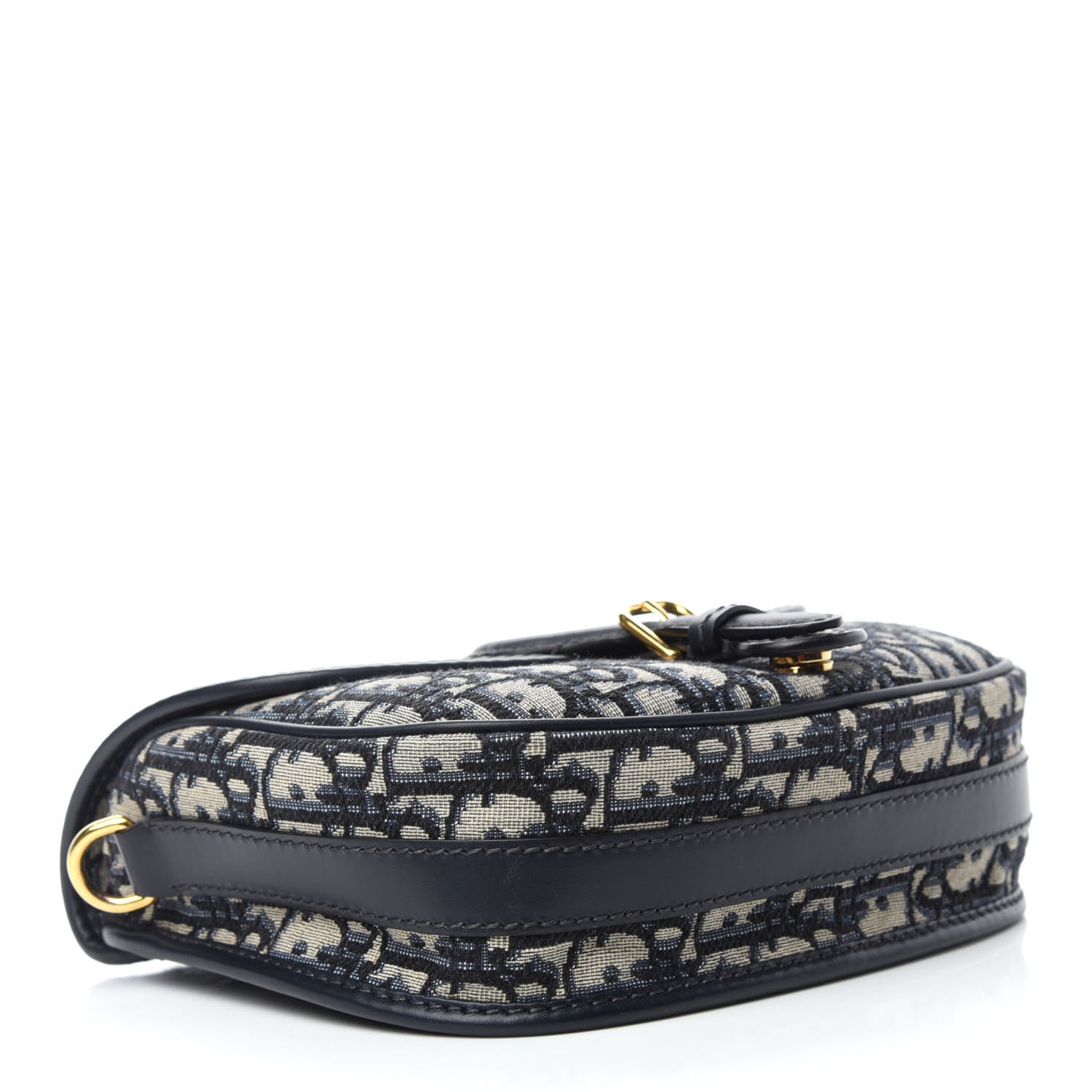 Christian Dior Oblique Medium Bobby Flap Blue 4 of 9