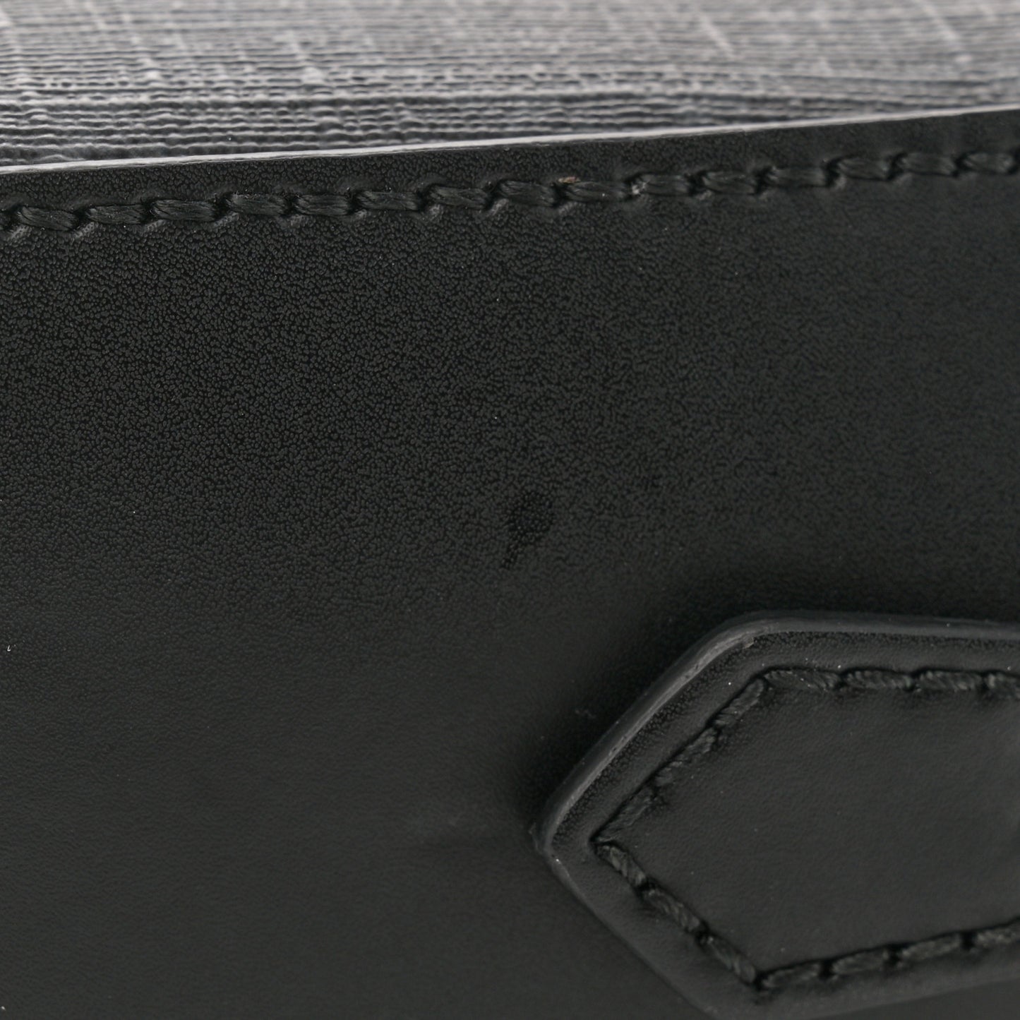 GG Supreme Monogram Web Shoulder Bag Black Grey