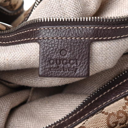 Gucci Monogram Large Icon Bit Hobo Dark Brown 6 of 13