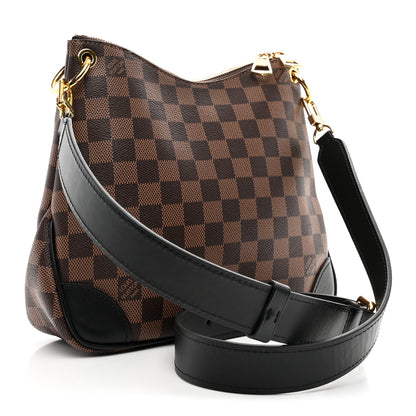Louis Vuitton Damier Ebene Odeon PM Black 3 of 9
