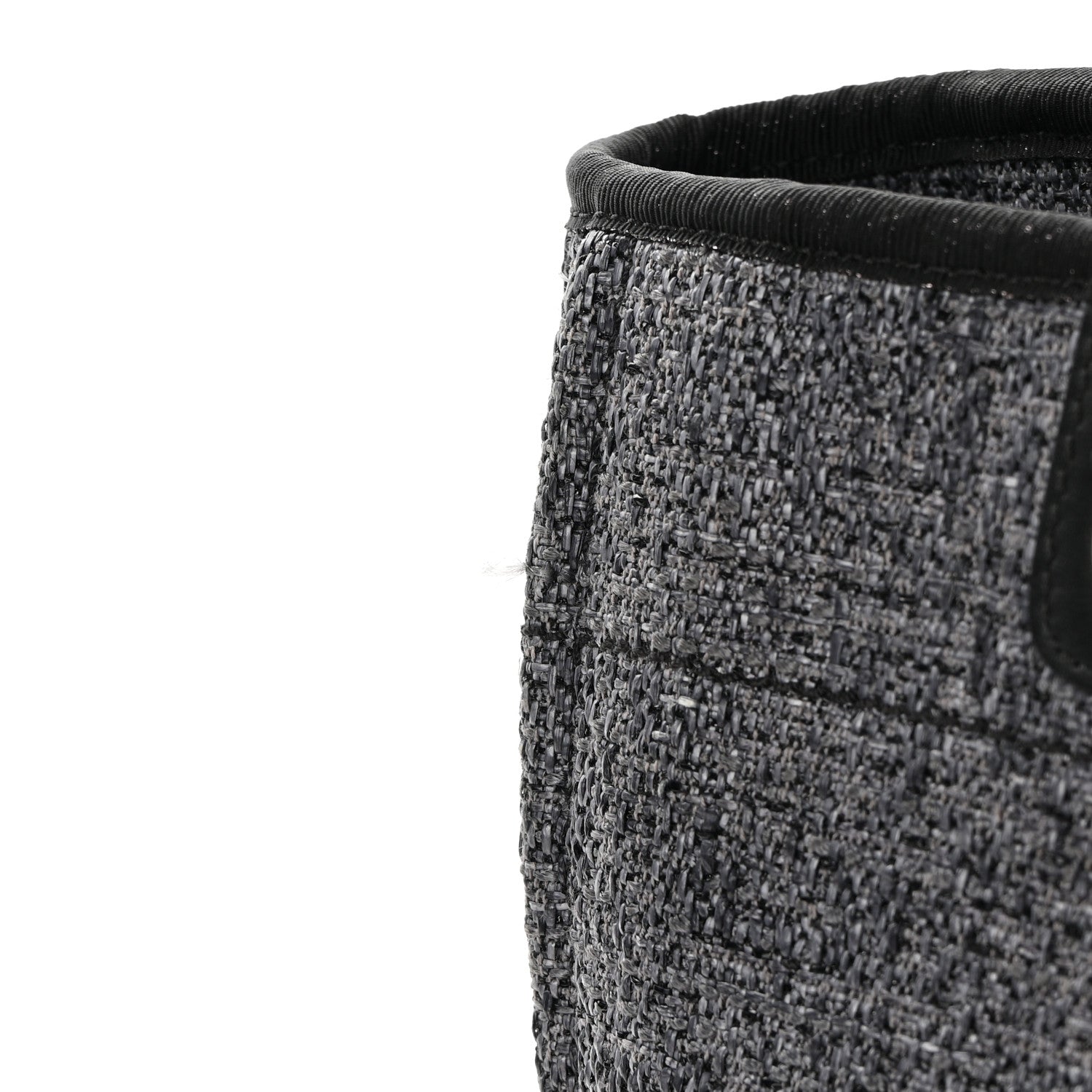 Chanel Lurex Boucle Small Deauville Tote Black 11 of 17