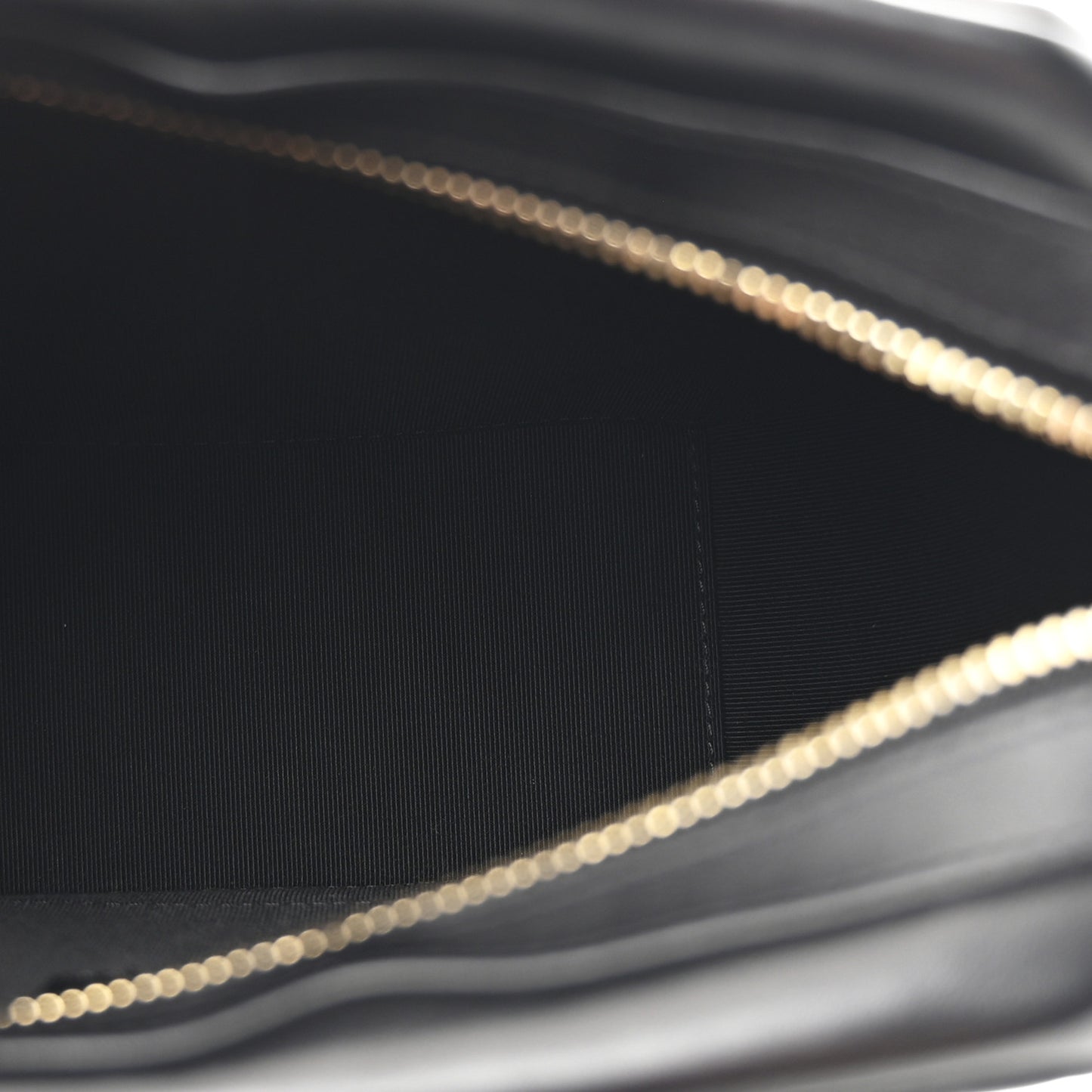 Calfskin CC Clock Camera Case Black