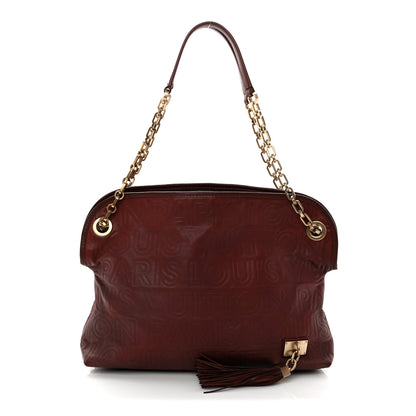 Louis Vuitton Monogram Paris Souple Whisper PM Burgundy 1 of 9