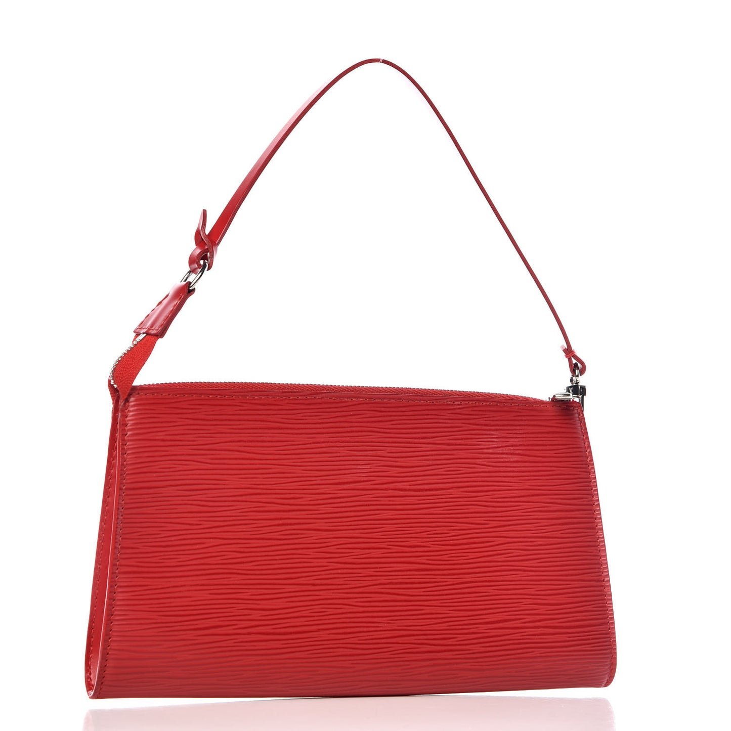 Epi Pochette Accessories 24 Castillan Red