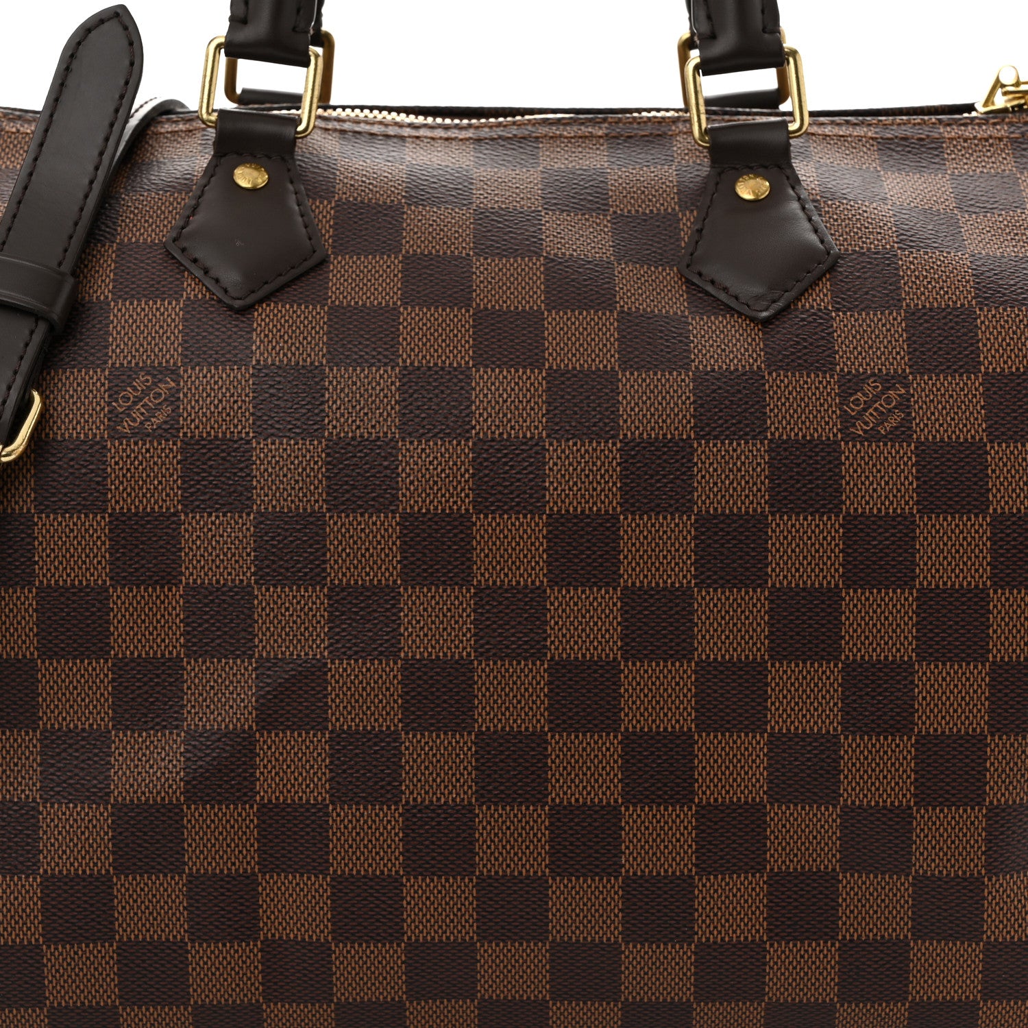 Louis Vuitton Damier Ebene Speedy Bandouliere 30 6 of 10