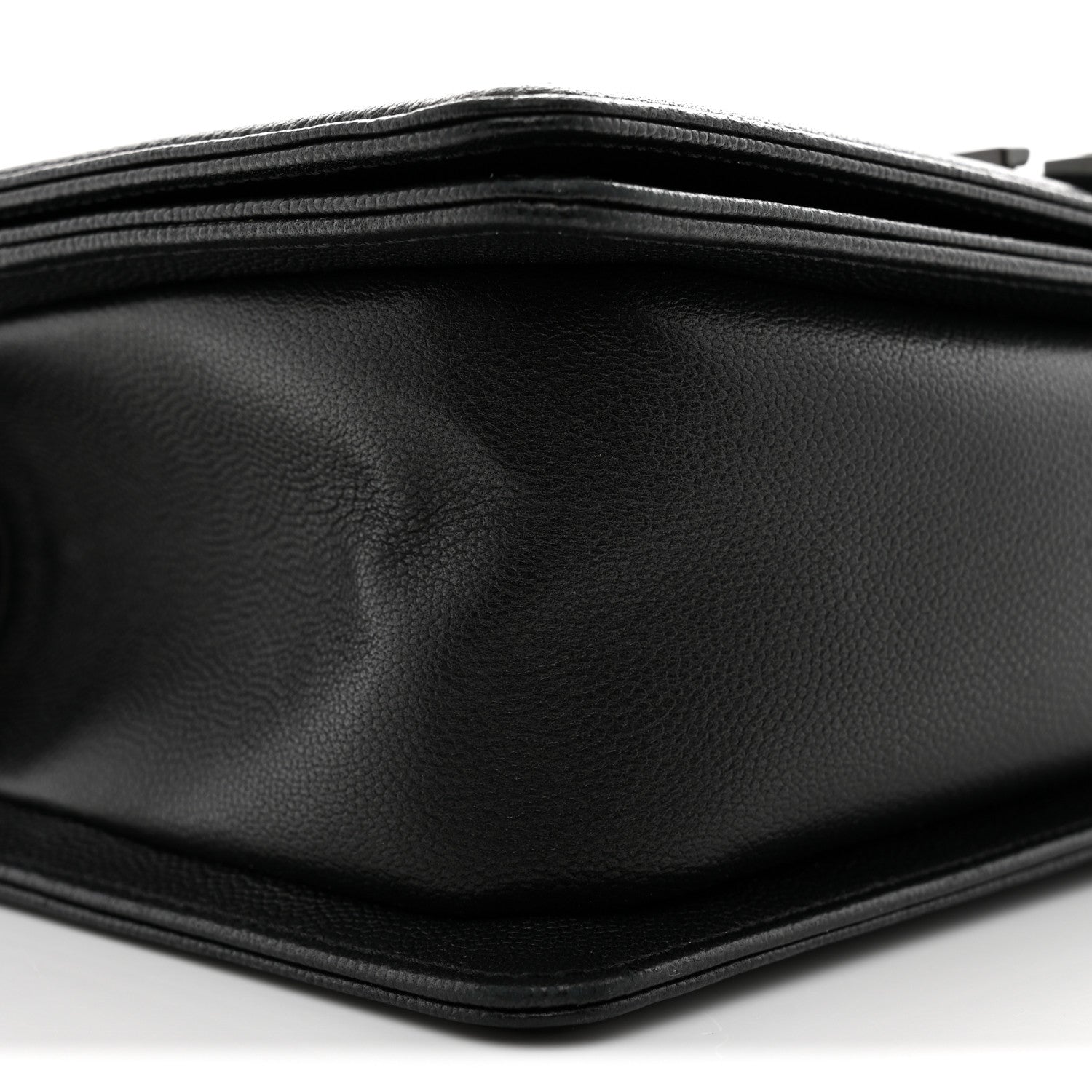 Chanel Caviar Quilted Medium Boy Flap So Black 9 of 11