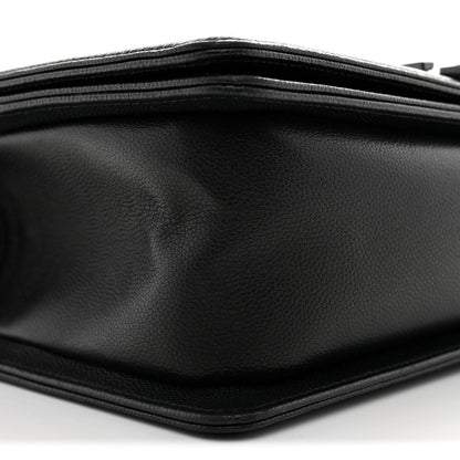 Chanel Caviar Quilted Medium Boy Flap So Black 9 of 11