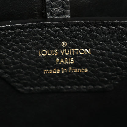 Louis Vuitton Taurillon Mechanical Flowers Capucines PM Black 7 of 11