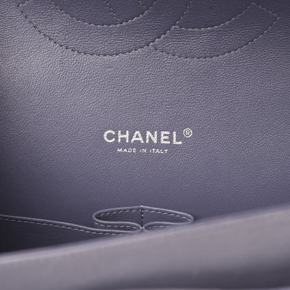 Chanel Lambskin Quilted Maxi Double Flap Light Blue 6 of 15