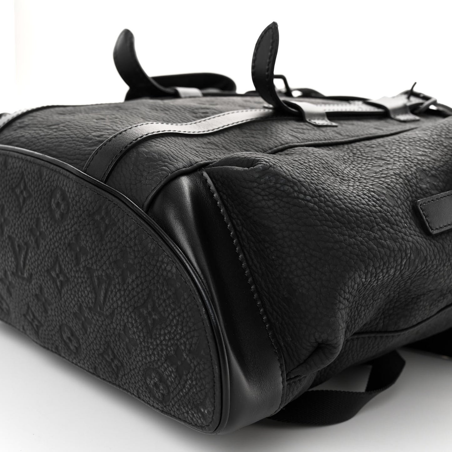 Taurillon Monogram Christopher PM Backpack Black