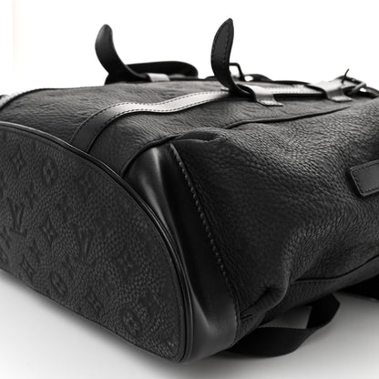 Louis Vuitton Taurillon Monogram Christopher PM Backpack Black 9 of 11