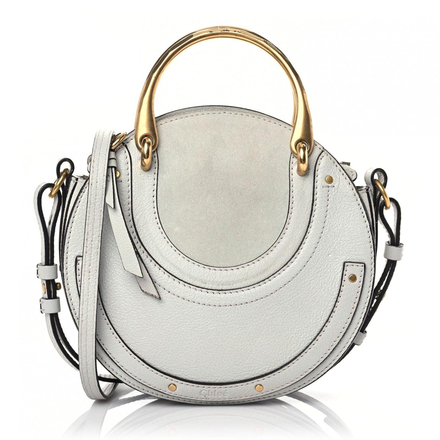 Calfskin Suede Small Pixie Bag