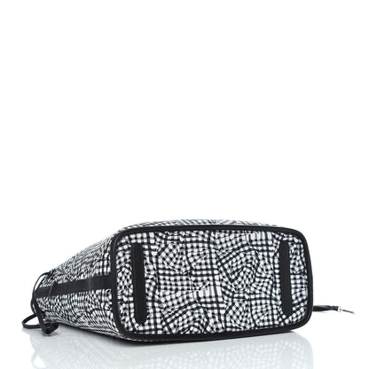 MCM Visetos Medium Liz Reversible Shopper Tote Black 8 of 15