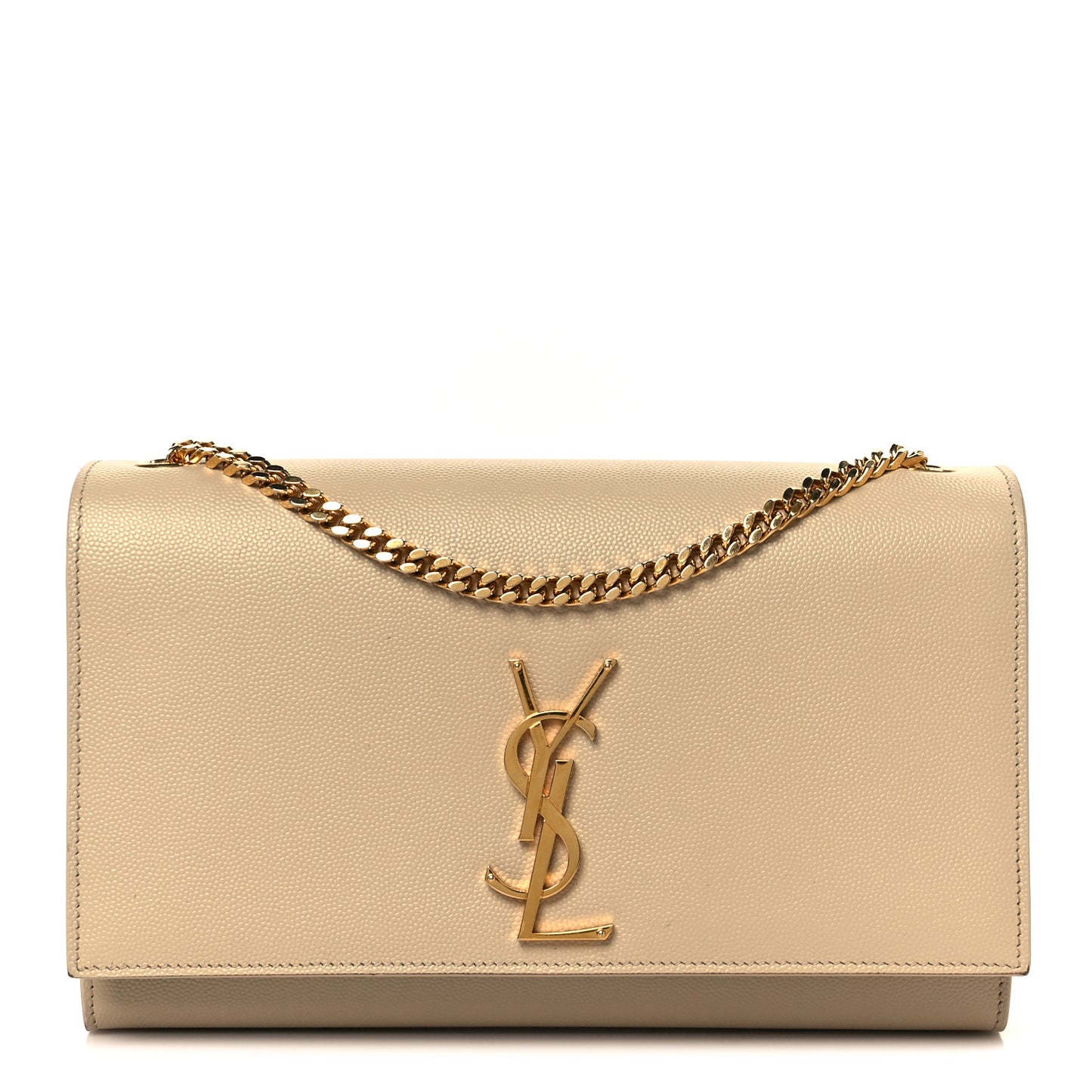 Grain De Poudre Medium Monogram Kate Satchel Nude Powder