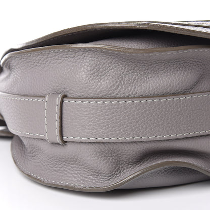 Chloe Calfskin Medium Marcie Round Crossbody Bag Cashmere Grey 11 of 15